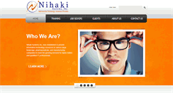 Desktop Screenshot of nihaki.com